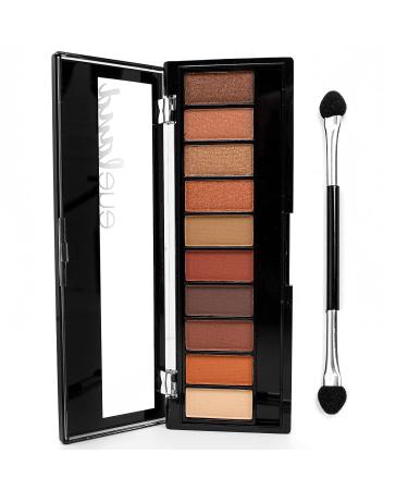 Palladio Eyeland Vibes Escape to the Tropics 10 Count Eyeshadow Palette Seductive Nudes to Vibrant Hues Complimentary Shades Day and Night Looks Rich Pigment California Sunset