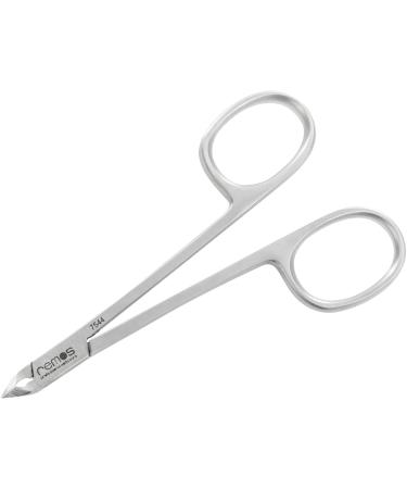 REMOS cuticle nippers in scissor form cutting edge 4 mm - stainless steel - 10 cm