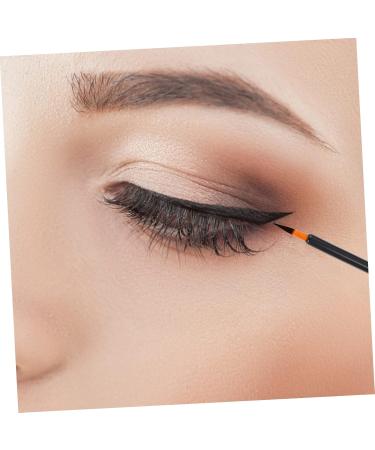 BELLIFFY 100pcs Disposable Eyelash Brush Cosmetic Brush Makeup Eyeliner Flat Eyeliner Brush Plastic - Buy Online on SooperMarket.com