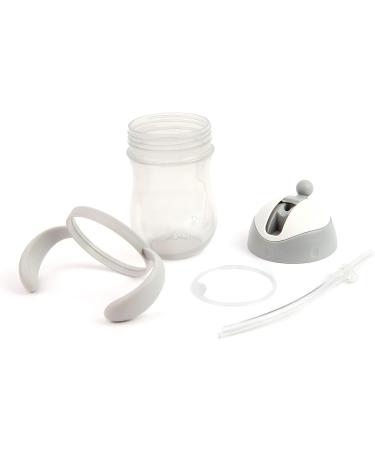 Primo Passi Baby Straw Cup 9oz | Spill Proof Sippy Cup for Toddlers (Grey) - Shop Now! - Buy Online on SooperMarket.com