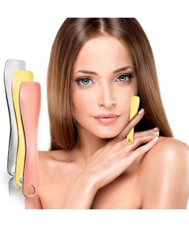 WLLHYF 3 PCS Metal Cosmetic Spatula Stick Set for Skincare - Beauty Spa Spoon for Facial Cream Mask Mixing - Buy Online on SooperMarket.com