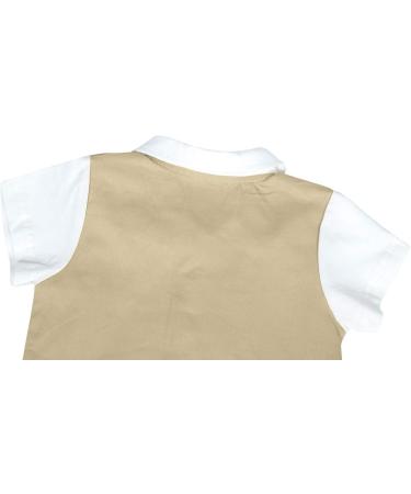 AmzBarley Baby Boys Gentlemans Tuxedo Romper Suit | Khaki 104 | 12-18 Months - Buy Online on SooperMarket.com