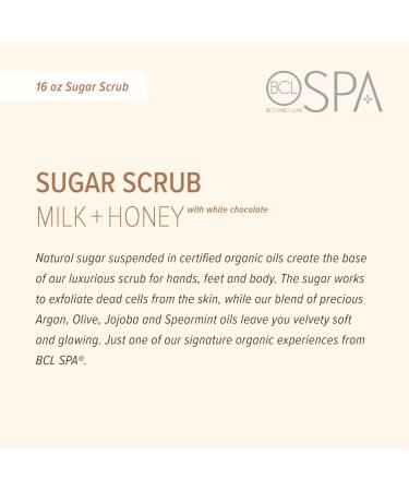 Buy Bio Creative Lab Spa Sugar Scrub - Milk Honey & White Chocolate 470ml | International Shipping Available - Buy Online on SooperMarket.com