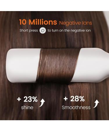 Professional Hair Straightener | 1.65" Titanium Flat Iron | Fast Heating LED Temp Display 10 Temp Levels | International Shipping Available - Buy Online on SooperMarket.com