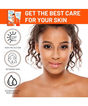 Sunscreen SPF 50 Face - Hyaluronic Acid Sunscreen SPF50+ PA++++ Daily Moisturizing Sunscreen With No White Cast - Buy Online on SooperMarket.com