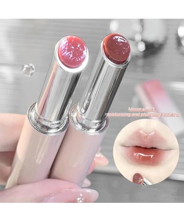 Shop 6 Colors Jelly Glossy Lipstick - Hydrating Long Lasting & Waterproof Lip Gloss Set - Buy Online on SooperMarket.com