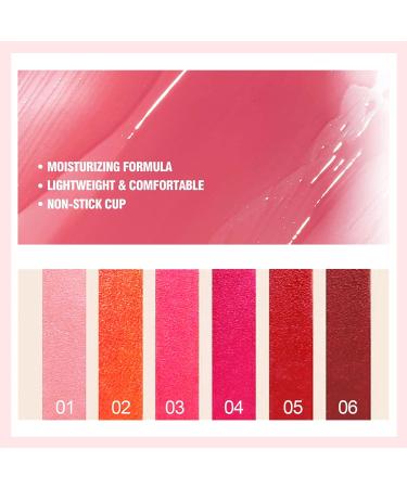 Waterproof High Pigmented Lip Stain - Long Lasting & Quick Dry | Non-Stick Cup & Hydrating Formula - 2-in-1 Lip & Cheek Tint HDN 04 - Buy Online on SooperMarket.com