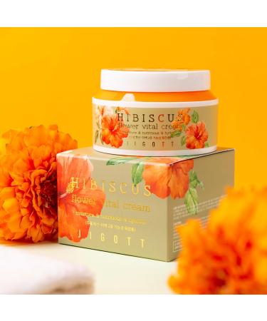 Hibiscus Flower Vital Cream 3.38 FL OZ - Rejuvenating Skin Care | International Shipping Available - Buy Online on SooperMarket.com