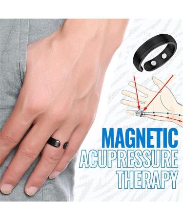 Blood Sugar Control Magnetic Therapy Rings - Joint Pain Relief & Arthritis Support (4pcs) - Buy Online on SooperMarket.com