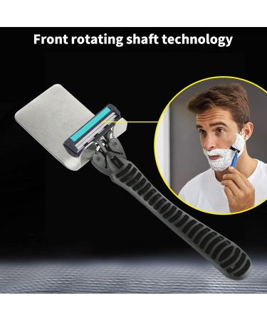 Mens Refills Professional Barber Beard Manual Razor - 12PC Fixed Head Clean & Comfortable Shaving - Buy Online on SooperMarket.com