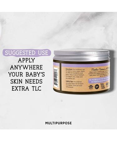 Maty's Organic Baby Ointment - 10 oz, Petroleum-Free Diaper Cream with Coconut & Jojoba Oils - Buy Online on SooperMarket.com