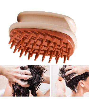 Perfeclan 4x Manual Head Scalp Massage Brush - Handheld Shampoo Brush for Spa & Hotel Use | Enhance Hair Care & Relaxation - Buy Online on SooperMarket.com