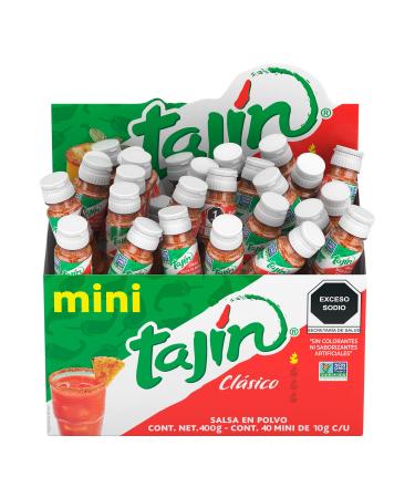 Tajn Clsico Chile Lime Seasoning Mini Display 0.35 oz 40 Mini Bottles (Pack of 1) 0.35 Ounce (Pack of 40) - Buy Online on SooperMarket.com