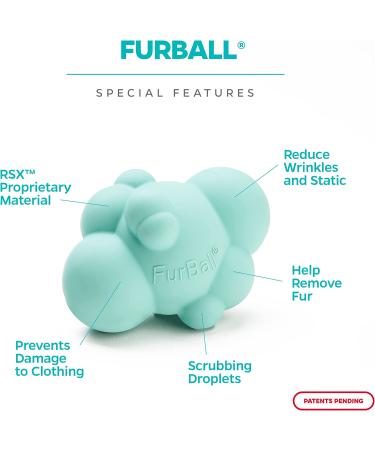 Pet Parents FurBall Pet Hair Remover - 2 Pack Laundry & Clothes Cat Dog Hair/Lint Remover - Buy Online on SooperMarket.com
