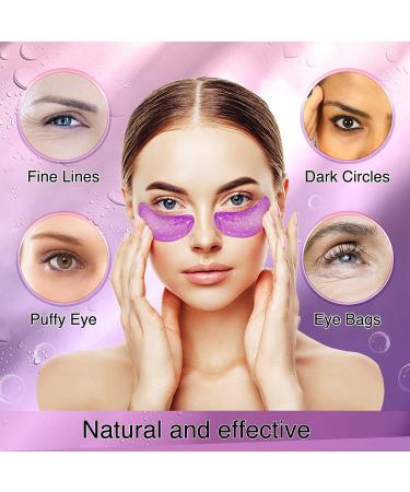 BESNEL Eye Gels 32 Pairs - Natural Plants Eye Masks for Puffy Eyes, Wrinkles & Dark Circles - Anti-Aging Collagen Eye Patches with Hyaluronic Acid - Eye Moisturizer Treatment - Buy Online on SooperMarket.com