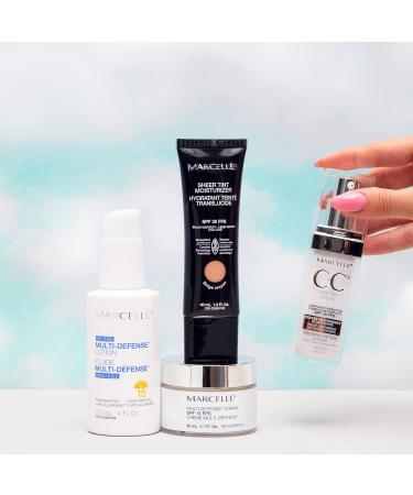 Marcelle Sheer Tint Moisturizer SPF 30 Cr me Beige & CC Concealer + Corrector Light to Medium - Buy Online on SooperMarket.com