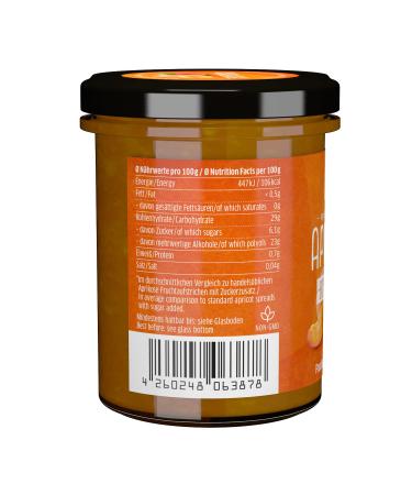 Xucker Jam Fruit Spread - 3 Flavors: Strawberry Apricot & Raspberry | 74% Fruit Xylitol Vegan Non-GMO | 3 x 220g - Buy Online on SooperMarket.com