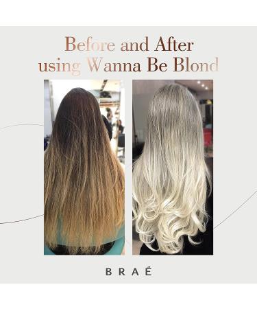 Brae Wanna Be Blond Bleach Powder - Collagen-Rich Formula for Safe & Conditioning Lightening Results - Buy Online on SooperMarket.com