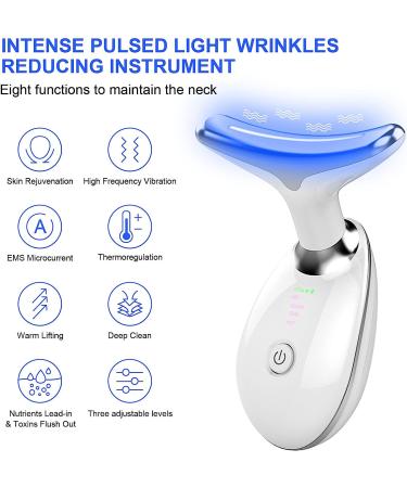 Firming Wrinkle Removal Device | Skin Rejuvenation Beauty Tool for Neck & Face | Double Chin Reducer & Massager - Buy Online on SooperMarket.com