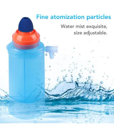 Nasal Douche Set Nebulized Nasal Rinse with Silicone Head for Adults for Nasal Cleaning and Nasal rinsing Cold Allergy Dry Nose - Buy Online on SooperMarket.com