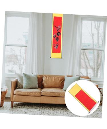 STOBOK Japanese Wall Art Aisle Rice A Wall Blank Home Decor Portable Hanging Antique Writing Paper Japanese Xuan Painting As Shown 1 3X47.4X183CM - Buy Online on SooperMarket.com
