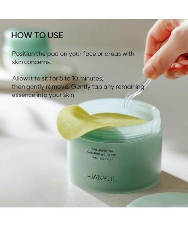 HANYUL Pure Artemisia Calming Toner Pads - Deep Moisturizing Quick Soothing Facial Pads for Redness Relief | Cica & Herb Extracts | Korean Pre-Makeup Skin Care - 60 Sheets 5.74 Fl Oz - Buy Online on SooperMarket.com