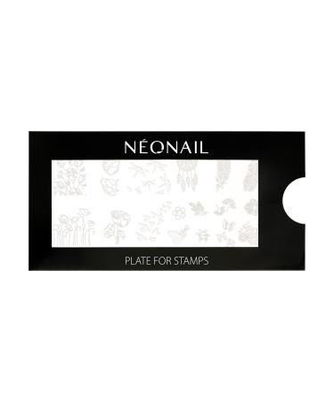 Neonail Stamping Plate 06 - Stamping Platte - Stencil plate - Nail Art - Nail Design - Nail stamp stencil - French nails stencil - nail art stamp