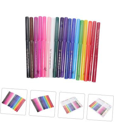 Gogogmee 18pcs Eyeliner Accessories for Makeup Kit for Women Colors Eye Liner Eyes Cosmetics Tools Abs - Buy Online on SooperMarket.com
