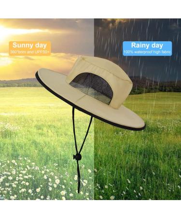 Sun Hat with Hidden Mesh Mask for Mosquito Protection - Cream | 1 Pack - Buy Online on SooperMarket.com