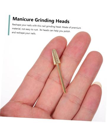 PLAFOPE Nail Polisher Pedicure Polishing Drill Electric Nail Filer Professional Nail Bit Manicure Polishing Tools Nails Cuticle Drill Bit Portable Pedicure Polisher Nail Art Tungsten Steel - Buy Online on SooperMarket.com
