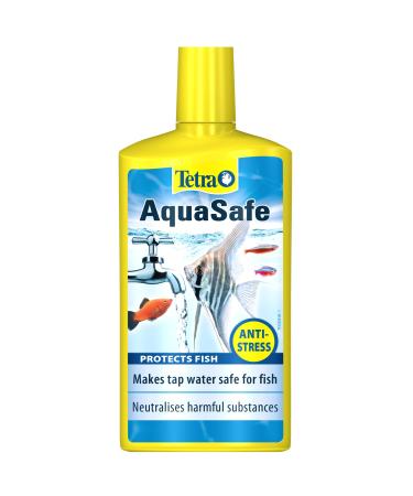 Tetra AquaSafe to Turn Tap Water into Safe and Healthy Water for Fish and Plants 500 ml 500 ml (Pack of 1) Single