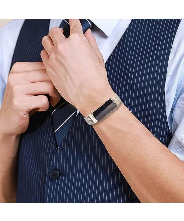 surundo Compatible with Fitbit-Luxe-Bands for Women Men  Magnetic Clasp Stainless Steel Mesh Metal Milanese Loop Wristband Replacement Strap for Fitbit Luxe/Luxe Special Edition Fitness Tracker Starlight - Buy Online on SooperMarket.com