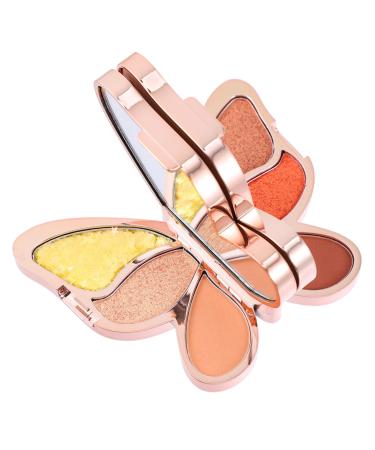 Didiseaon 1pc Eyeshadow Palette Sequin Eyeshadow Blushers for Face Useful Foundation Multi-functional Girl Cosmetics Cosmetic Eyeshadow Plate Makeup Palettes Supplies High Pressure Abs Woman