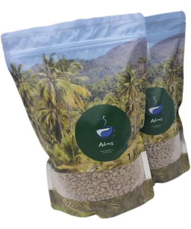 Adems Colombian Excelso green coffee beans unroasted 1kg for home and business use - Buy Online on SooperMarket.com