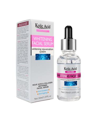 Kojic Acid Serum Skin Brightening Face Serum Dark Spot Remover for Face and Body Dark Spot Correcting Glow Serum Even Skin Tone & Diminishes the Appearance of Dark Spots Freckles & Age Spots