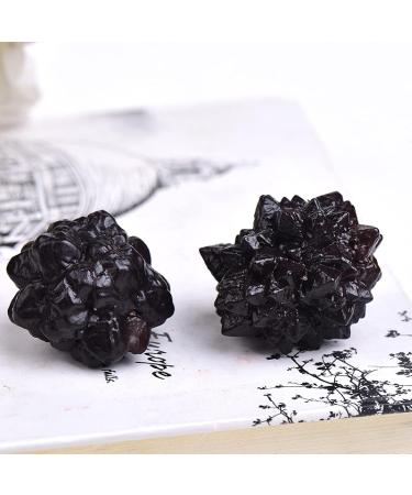 Natural Stone Cluster Type Raw Crystals Specimen Rough Sample Ornamental Collection Quartz Home Decor Gift 1Pcs Carbonado Cluster Rocks - Buy Online on SooperMarket.com