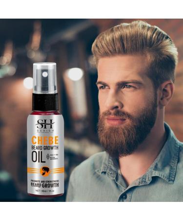 Bartwuchs Oil - Nourishing Essential Beard Growth Serum | 1 fl. oz Thickening & Nourishing Fluid for Fuller Beard - Buy Online on SooperMarket.com