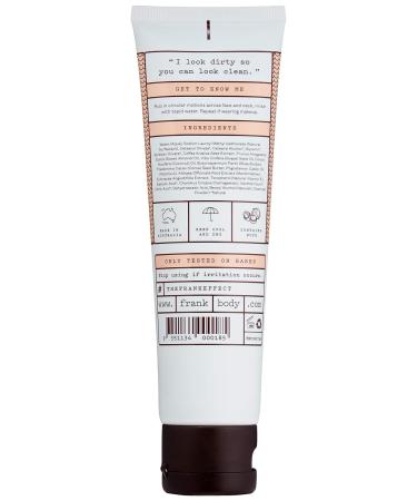 Frank Body Creamy Face Cleanser 3.38oz - Hydrating Charcoal Cleanser for Acne | Removes Makeup & Impurities | Activated Charcoal, Coffee Seed Extract & Grapeseed Oil | 100ml - Buy Online on SooperMarket.com
