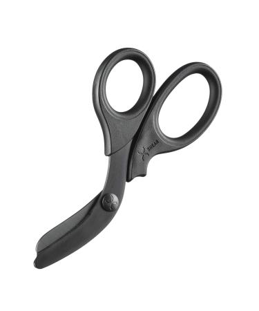 XSHEAR 7.5 Black Titanium Coated Extreme Duty Trauma Shears. Tough and Durable Medical Scissors for The Paramedic EMT Nurse or Any Emergency Healthcare Provider