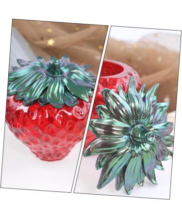 STOBOK 3 Sets Strawberry Storage Mold Resin Crafts Epoxy Candle Molds Silicone Fruit Jar Mould Fruit Jar Mold Silicone Molding Silicone Mold Fruit Pot Fruit Pot Mould DIY Material Bottle - Buy Online on SooperMarket.com
