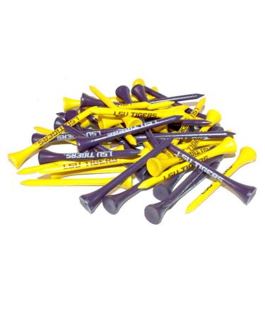 Team Golf NCAA, Pack of 50 Golf Tees LSU Tigers