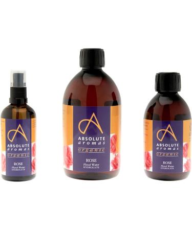 Absolute Aromas Certified Organic Bulgarian Rose Water - 100% Pure Natural Nourishing and Hydrating Facial Toner - A Sweet and Versatile Floral Water Suitable for All Skin Types (500ml) rose 100 ml (Pack of 1) - Buy Online on SooperMarket.com