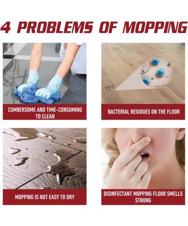 Tile Spray Cleaner Household Floor Cleaner Powerful Stain Removal Floor Cleaner Natural Wood Floor Stain Cleaner Multi-Purpose Floor Cleaner for Wood and Tile Floors - Buy Online on SooperMarket.com