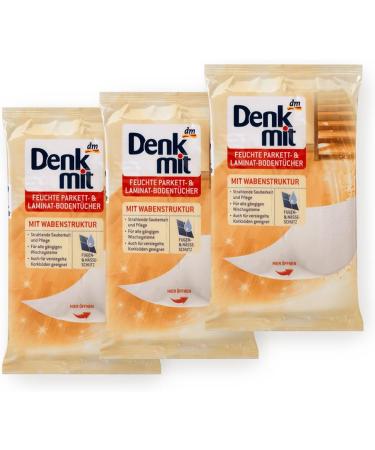 15 Gently Perfumed Wet Wipes for Parquet & Laminate - Set of 3 for Effortless Cleaning | International Shipping - Buy Online on SooperMarket.com