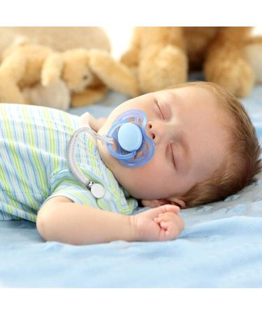 4-Piece Silicone Pacifier Clips Teething Ring Holder for Baby Teething Toys - Boys and Girls (Black/White/Gray/Yellow) - Buy Online on SooperMarket.com