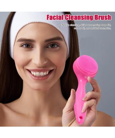 Silicone Face Scrubber | Manual Face Cleansing | Handheld Facial Cleansing Scrub | Waterproof Cat Paw Shaped Manual Spatula Scrubber Skincare Face Cleanser for Women Silicone Face Brush - Buy Online on SooperMarket.com