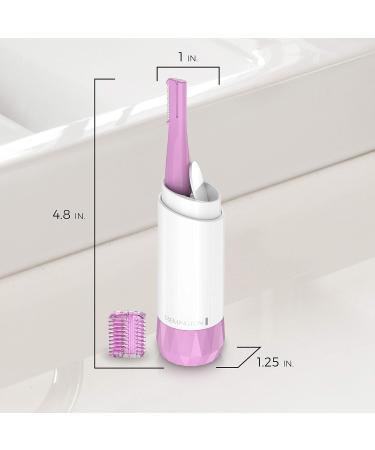 Remington Smooth & Silky Precision Trimmer | Cordless Eyebrow Shaper & Portable Facial Hair Removal Tool - Buy Online on SooperMarket.com