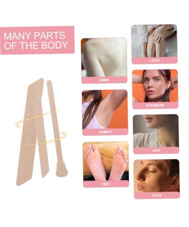 Buy Beavorty 450pcs Wax Stick for Hair Removal | Premium Wooden Manicure Tools for Smooth Skin - Fast International Shipping - Buy Online on SooperMarket.com