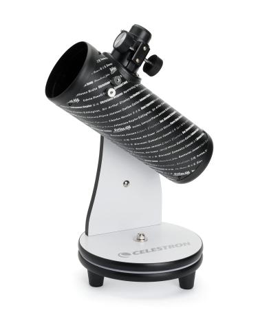 Celestron  76mm Classic FirstScope  Compact and Portable Tabletop Dobsonian Telescope  Ideal Telescope for Beginners  Features Notable Astronomers and Scientists  BONUS Astronomy Software Package FirstScope Tabletop