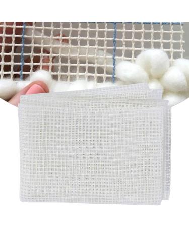 150X100cm Rug Hooking Mesh Canvas for DIY Latch Hooking - GLOGLOW Mesh Fabric Blank Rug Tapestry Canvas - Buy Online on SooperMarket.com